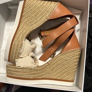 SeeByChloe Sandles size 10